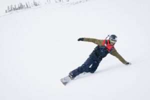Francis Tétrault en snow board