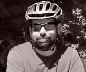 Guillaume Simard à vélo