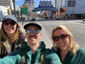 Julie Chabot Francis Tétrault et Stéphanie St-Pierre à REno