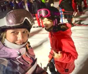 Stéphanie St-Pierre en snowboard