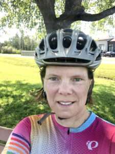 Nathalie Chagnon gravel bike