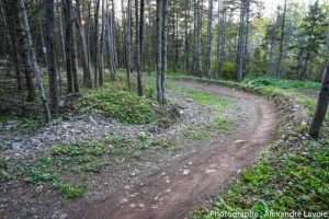 Nouvelle piste Flow du réseau entretenu par Le club cycliste La meute à Rivière-du-Loup