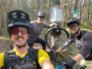 Sentiers Boréals se déplace sur le réseau entretenu par Le club cycliste La meute à Rivière-du-Loup